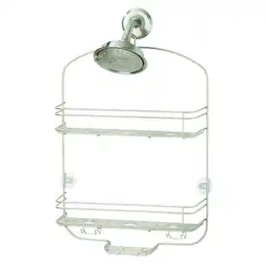 Grand Support de Douche Beige iDesign Weston Affaire À Saisir