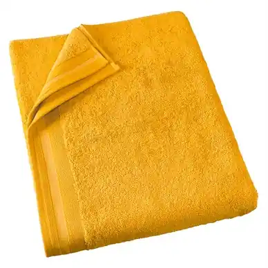 Prix Réduit Serviette de Bain De Witte Lietaer Contessa Golden Yellow (100 x 150 cm)