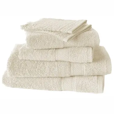 Ensemble de linge de bain De Witte Lietaer Hélène Egret (Lot de 6) Expédition Rapide