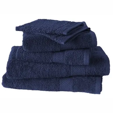 Ensemble de Linge de Bain De Witte Lietaer Hélène Medieval Blue (Lot de 6) Affaire À Saisir