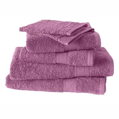 Paiement Sécurisé Ensemble de Linge de Bain De Witte Lietaer Hélène Smoky Grape (Lot de 6)