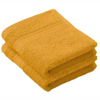 Serviette Invité De Witte Lietaer Stéphanie Golden Yellow (Lot de 2) Marque