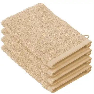 Gant de Toilette De Witte Lietaer Stéphanie Sand (Lot de 4) Retour Gratuit