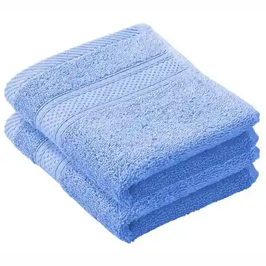 Vente Flash Serviette Invité De Witte Lietaer Stéphanie Sky Blue (Lot de 2)