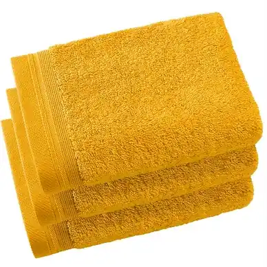 Prix Choc Serviette Invité De Witte Lietaer Contessa Golden Yellow (Lot de 3)