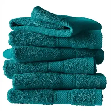 Achat Immédiat Serviette Invité De Witte Lietaer Hélène Lake Green (Set van 6)