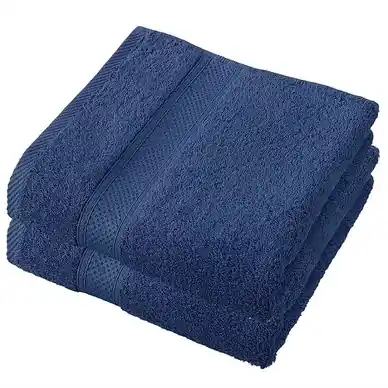 Offre Du Jour Serviette de Toilette De Witte Lietaer Stéphanie Blue Indigo (Lot de 2)