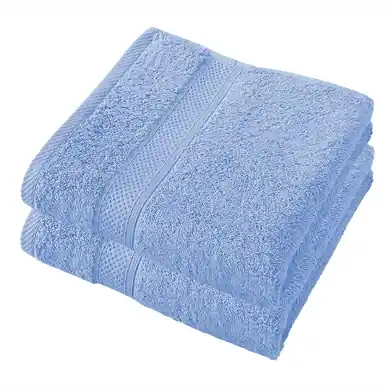 Vente Directe Serviette de Toilette De Witte Lietaer Stéphanie Sky Blue (Lot de 2)