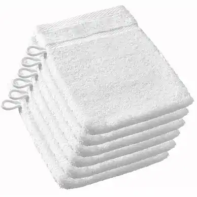 Prix Réduit Gant de Toilette De Witte Lietaer Othello Wit (Lot de 6)