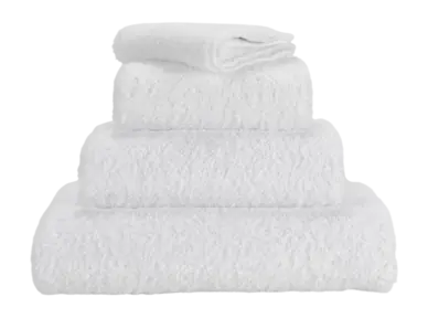 Achat Immédiat Serviette Invité Abyss & Habidecor Super Pile White (30 x 50 cm)