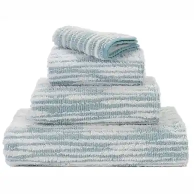 Achat Immédiat Serviette de Toilette Abyss & Habidecor Cozi Atlantic (55 x 100 cm)