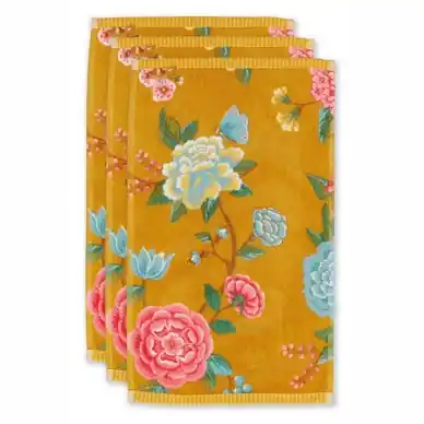 Quantité Limitée Serviette d‘invité Pip Studio Good Evening Yellow