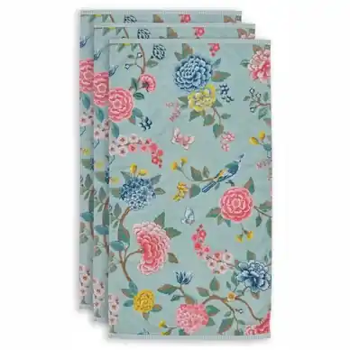 Solde Serviette de Toilette Pip Studio Good Evening Blue (Set de 3)