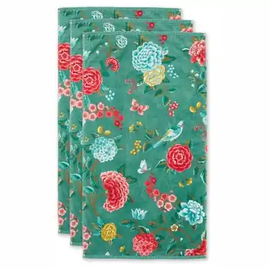 Bon Marché Serviette de Toilette Pip Studio Good Evening Green (Set de 3)