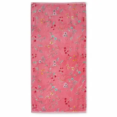Meilleur Choix Serviette de bain Pip Studio Les Fleurs Rose (70 x 140 cm)