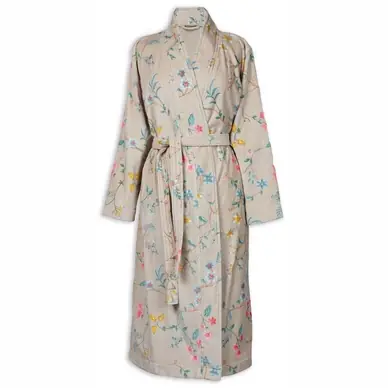 Peignoir Pip Studio Les Fleurs Khaki Achat Immédiat