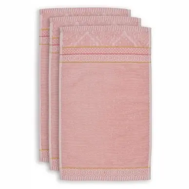 Top Vente Serviettes Invité Pip Studio Soft Zellige Pink (Set de 3)