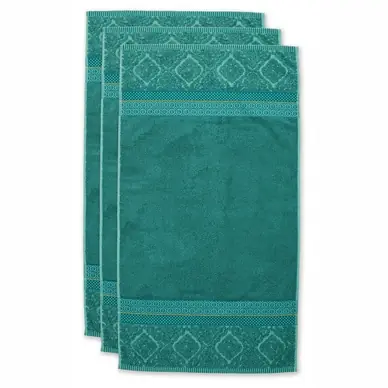 Réduction Serviette de Toilette Pip Studio Soft Zellige Green (Set de 3)
