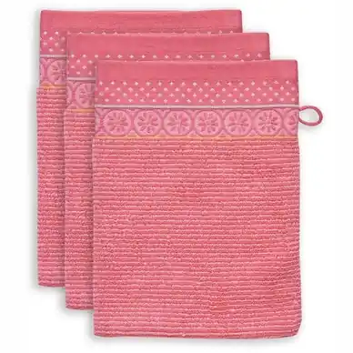 Soldes Gants de toilette Pip Studio Soft Zellige Coral