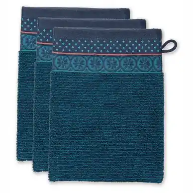 Acheter En Ligne Gant de Pip Studio Soft Zellige Dark Blue (Set de 3)