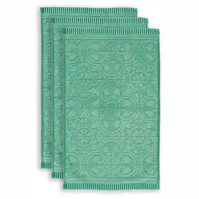 Affaire À Saisir Serviette Invité Pip Studio Tile De Pip Groen (Set de 3)