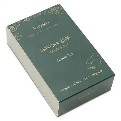 Authentique Savon Mains Kayori Shincha Vegan Vert