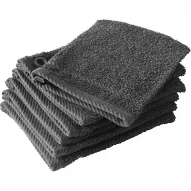 Offre Du Jour Gants de Toilettes De Witte Lietaer Hélène Ebony 21 (Set de 6)