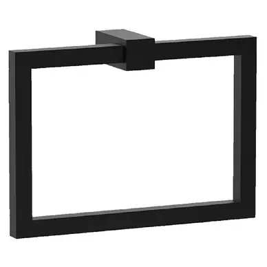 Anneau Porte-Serviettes Decor Walther Corner N Black Matt Bon Marché