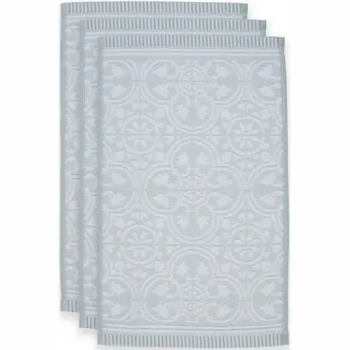 Usine Directe Serviettes Invités Pip Studio Tile de Pip Bleu Clair (Lot de 3)