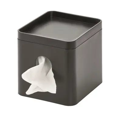 Boîte à Mouchoirs iDesign Cade Boutique Box Noir Acheter En Ligne