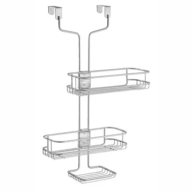 Jusqu'à Épuisement Des Stocks Panier de Douche iDesign Linea Caddy Suspendu Ajustable (54 x 27 cm)