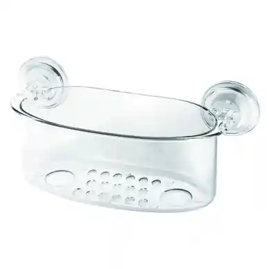 Certifié Panier de Douche iDesign Power Lock (12 x 26 cm)