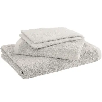 Must-Have Ensemble Linge de Bain MOODIT Troy Silver (Lot de 4)