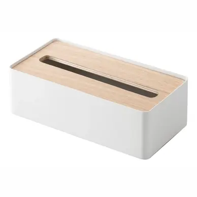Offre Exclusive Boîte à Mouchoirs Yamazaki Rin Naturel