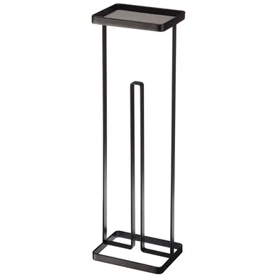 Usine Directe Porte-Papier WC Yamazaki Tower Stand And Tray Black
