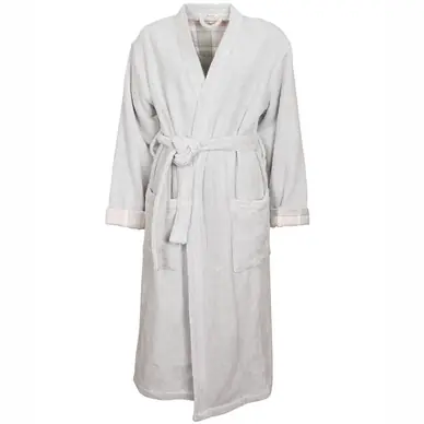 Peignoir de Bain Barbour Women Ada Dressing Gown Grey Usine Directe