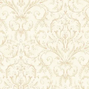 Populaire Beige Damask