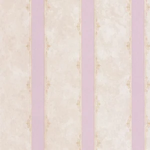 Meilleur Choix Beige & Purple Stripe