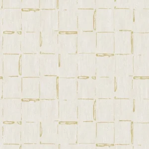 Beige Geometric Squares Pas Cher