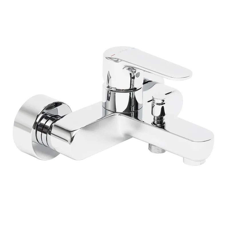 VitrA Root Mitigeur bain rond sans douche 150 mm chrome A42725 Offre Spéciale