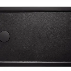 110x80 cm receveur de douche en marbre coulé, Swiss Aqua Technologies Project, sans siphon ni pieds, noir mat (SATSVPRO11080CA) Acheter En Ligne