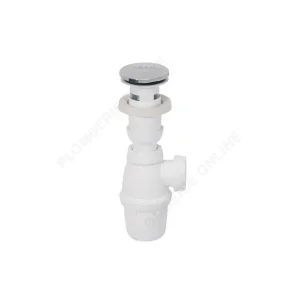 Vente Directe Ensemble lavabo bonde Quick-Clac + Siphon Ø 32 - WIRQUIN PRO