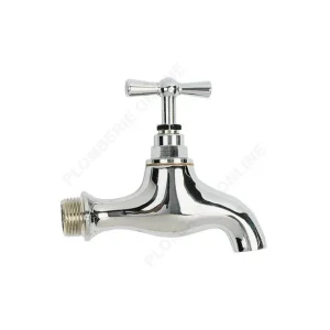 Robinet d‘arrosage 1/2" à potence en laiton chromé 136891 - WATTS Remise