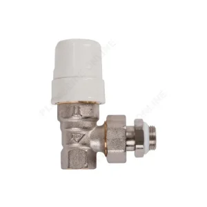 Robinet thermostatique équerre F 3/8" de radiateur réf. 310300 - RBM Meilleur Choix