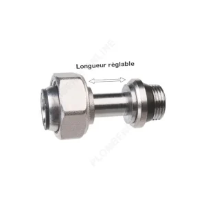 Vente Flash Douille télescopique 3/8" rénovation pour robinet et coude de réglage radiateur - GIACOMINI