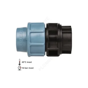 Raccord Femelle 26x34 (1") - PE Ø 32 mm - UNIDELTA Meilleure Vente