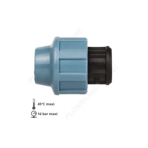 Bouchon pour tube PE / PEHD Ø 32 mm - UNIDELTA Paiement Sécurisé