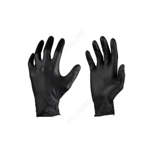 Gants jetables Nitrile Torque Grip taille 9 (boîte de 100) - BLACK MAMBA Promotion