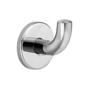 Patère porte-peignoir inox poli brillant - DELABIE Nouvelle Collection