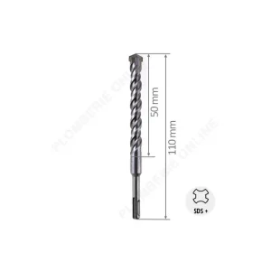Foret béton SDS+ L 110 mm 2 taillants SCID Nouvelle Collection